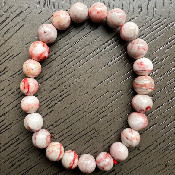 Cinnabar bracelet 8mm - Picture 4 of 5